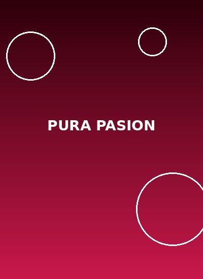 Flyer Pura Pasión